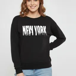 SZN Women Printed Sweatshirt image 3