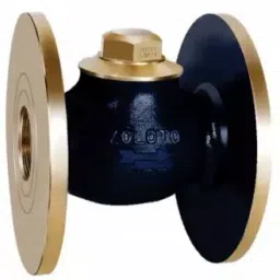 Zoloto 50 mm Bronze Flanged Check Valve 1039 image 1
