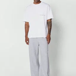 GROOFINGS Men Solid Relaxed Fit Mid-Rise Easy Wash Trousers image 3