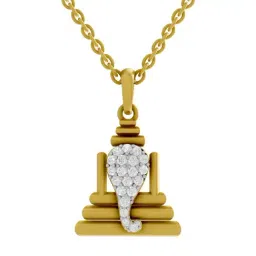 SPARQ Lab Grown Diamond 925 Sterling Silver Yellow Gold Necklace for Women-picture-19