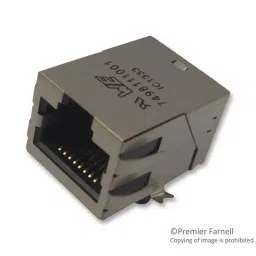WURTH ELEKTRONIK Jack, Modular, Rj45, Smt, 1Port, 8P8C, 7498111001-picture-14