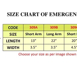 SALO ORTHOTICS Emergency "U" Splint Long Leg 309D image 2