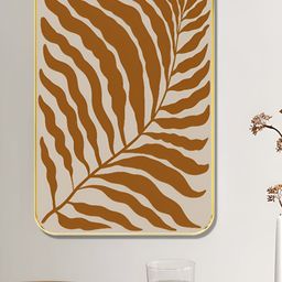 Myntra Elegant Homes Beige & Rust 1 Piece Wood Other Wall Paintings-picture-18