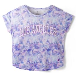 Pine Active Knit Half Sleeves T-Shirt with Text Print - Lavender-picture-11