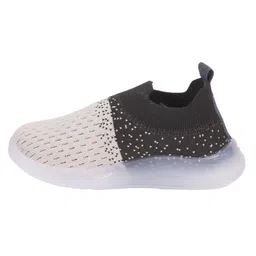 Lil Lollipop Slip On LED Sneakers - Grey image 3