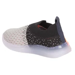 Lil Lollipop Slip On LED Sneakers - Grey image 4