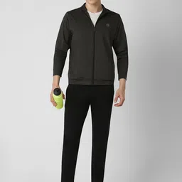 Van Heusen Flex Men Solid Mock Collar Sporty Jacket image 2