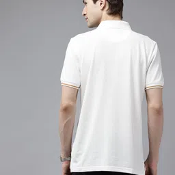 Blackberrys Hypa Fresh Brand Logo Printed Polo Collar Slim Fit T-shirt image 2
