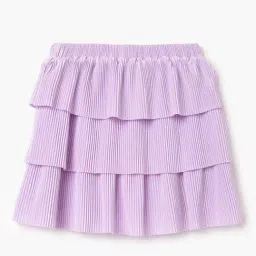 United Colors of Benetton Kids Purple Regular Fit Skirt-picture-18