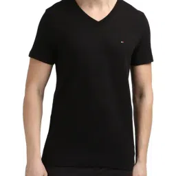 Tommy Hilfiger Black Regular Fit T-Shirt-picture-12
