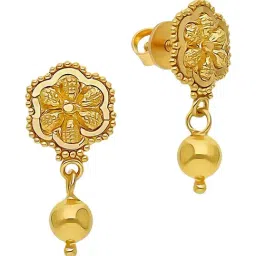 Malabar Gold and Diamonds 22k (916) Yellow Gold Earring for Women-picture-43