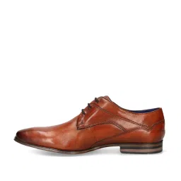 Bugatti Men's Margo Cognac Derby Shoes image 3