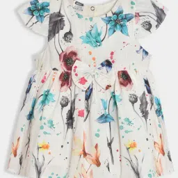 MiArcus Girls Multicolor Printed Dress-image-6