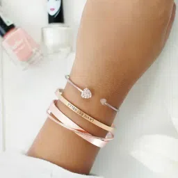 Joker & Witch Lunaria Cuffs Bracelet for Women Set of 3-picture-46