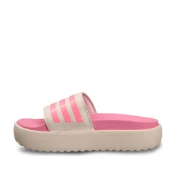 Adidas Women's ADILETTE PLATFORM Pink Slides image 3