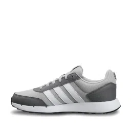 Adidas Men's RUN50S Grey Running Shoes image 3