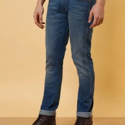 Wrangler Blue Cotton Skinny Fit Jeans image 3