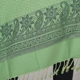 BAISA Unisex Floral Woven Design Shawl image 5