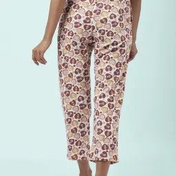 Dreamz by Pantaloons Cream Pink Cotton Printed Pyjamas image 3