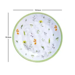 Servewell Springfield Green Melamine Side Plate  - Set of 6 image 3