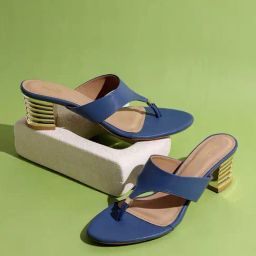 Inc.5 Women's Blue T-Strap Sandals-picture-37