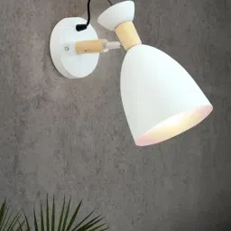 Homesake Collection Nordic White Minimalist LED Wall Light image 5