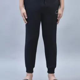Crimsoune Club Kids Navy Solid Joggers-image-95