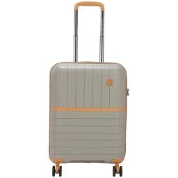 VIP Grey 8 Wheels Small Hard Cabin Trolley Bag-picture-16