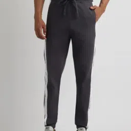 Reebok Grey Regular Fit Printed Sports Joggers-picture-22