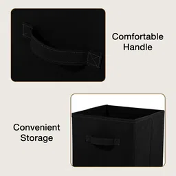 Kuber Industries Black 6 Pieces Durable Multi-Utility Organisers image 5