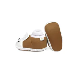 NESKA MODA 3 To 12 Months Baby Boys & Baby Girls 2 Pair Combo Pack Cute Soft Cotton Rabbit Booties image 2