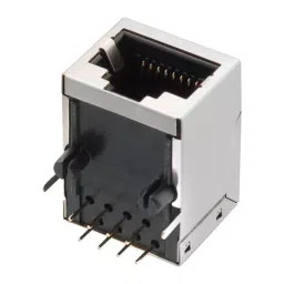 WURTH ELEKTRONIK Rj45 Conn, R/A, Jack, 8P8C, 1Port, Th, 615008142621-picture-45