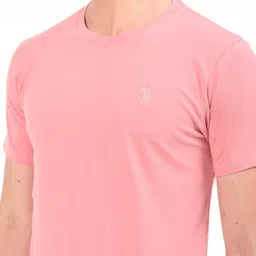 Masculino Latino Plus Men Solid Round Neck T-shirt image 5