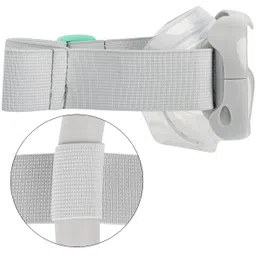 decathlon Kids' Snorkelling Fins Mask Snorkel Set SNK 500 -Blue Grey Pastel Mint image 4