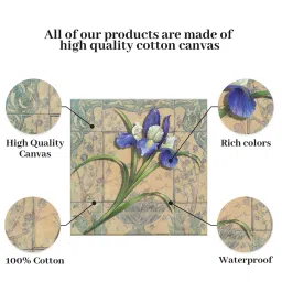 Art Street Mandala Chakra Printed Multicolor Cotton Canvas Wall Art - Set Of 2 image 3