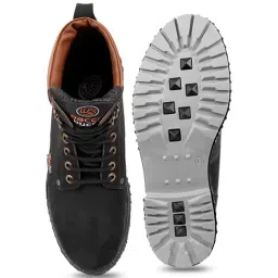 Bacca Bucci Black Derby Boots image 4