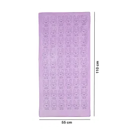 FABINALIV Multicolor Cartoon 300 Gsm Cotton Kids Bath Towels (Pack of 2) image 3