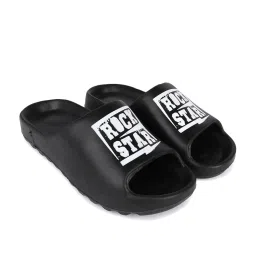 Pampy Angel Men's Black Slides image 3