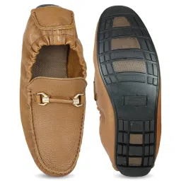 Privo by Inc.5 Men's Tan Casual Loafers image 3