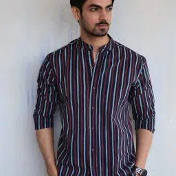 Chidiyaa Blue Striped Shirt-picture-41