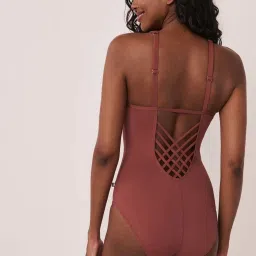 La Vie En Rose Dusty Pink Swimsuit image 3