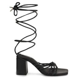 Truffle Collection Women's Black Gladiator Sandals-picture-39