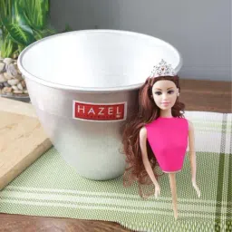 Hazel Silver Aluminium Doll Frock Cake Mould - Set of 3-image-99