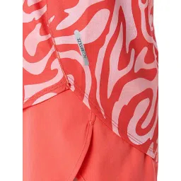 Asics Women's Coral Reef & Light Ube Road All Over Print Ss Top image 5