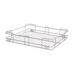Everwin Gold Series Plain Basket Stainless Steel 17x18x8 inch with 8 mm Wire, Silver-picture-28