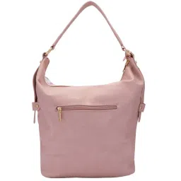 Glo by Globus Nude Printed Medium Hobo Shoulder Handbag image 3