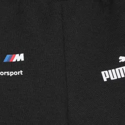 Puma Kids BMW M Motorsport SDS Black & White Cotton Printed Sweatpants image 3