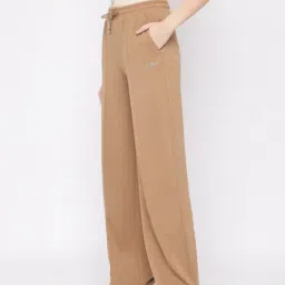 Guess Brown Solid Regular Fit Track Pants image 4