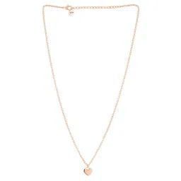 Joker & Witch The Party Edit Heart Of Rose Gold Necklace image 3