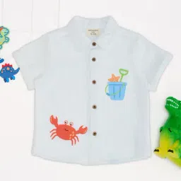 Pantaloons Baby Boys Bright White Shirts-image-74